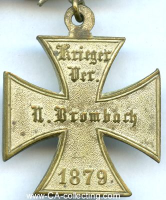 Foto 2 : NIEDERBROMBACH. Kreuz des Kriegerverein Niederbrombach...