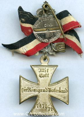 Foto 3 : NIEDERBROMBACH. Kreuz des Kriegerverein Niederbrombach...