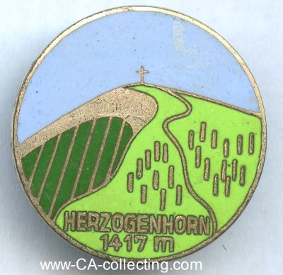 HERZOGENHORN. Abzeichen 'Herzogenhorn 1417m'...