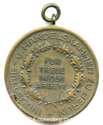 Photo 2 : INDUSTRIE- UND HANDELSKAMMER BERLIN. Medaille für...