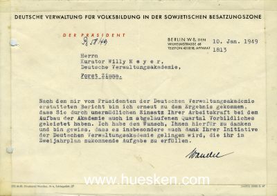 Photo 2 : WANDEL, Paul. Volksbildungsminister der DDR,...