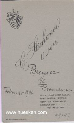 Photo 2 : BREMER, Friedrich. Generalleutnant des Heeres, Kommandeur...