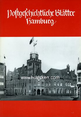 Foto 2 : POSTGESCHICHTLICHE BLÄTTER HAMBURG. Lot von 7 Heften...