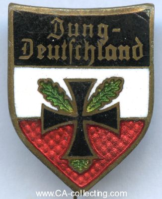 JUNGDEUTSCHLAND. Mitgliedsabzeichen 3. Form um 1930....