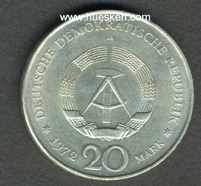 Numismatic on Ddr 20 Mark   M  Nzen   Numismatica  2    Verschiedene Sammelgebiete