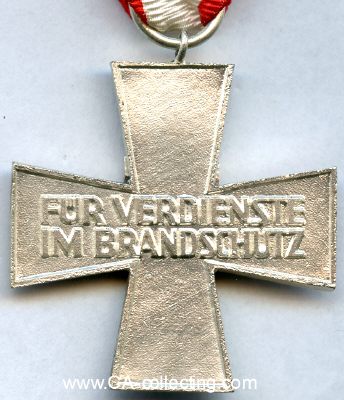 Photo 2 : HESSEN. Silbernes Brandschutz-Ehrenzeichen (verliehen...