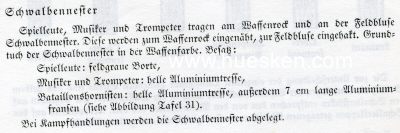 Photo 5 : 1 PAAR 'SCHWALBENNESTER' M.1936 zur Feldbluse der...