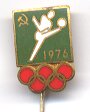 MONTREAL 1976. Sowjetisches Mannschaftsabzeichen...