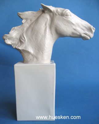 ALBERT HUSSMANN -  'HANNIBAL' Porzellanskulptur (Preis...