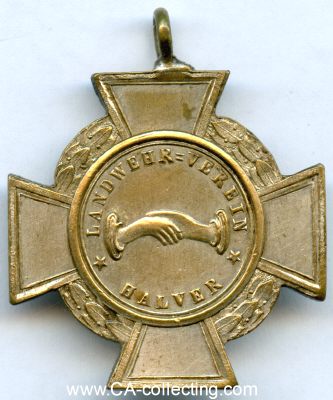Photo 2 : HALVER. Kreuz des Landwehr-Verein Halver um 1880....
