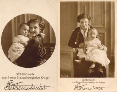 PHOTO-POSTKARTE um 1915 'Wohlfahrtskarte zum Besten...