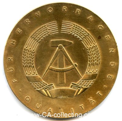 Photo 2 : INTERNATIONALE LEIPZIGER MESSE 1975. Medaille 'Für...