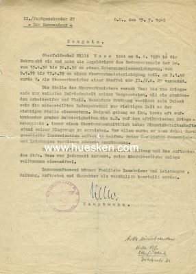 Foto 2 : KELLER, Friedrich 'Fritz'. Hauptmann der Luftwaffe im...
