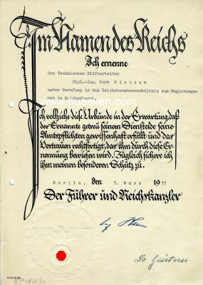 Foto 2 : GÜRTNER, Franz. Reichsjustizminister...