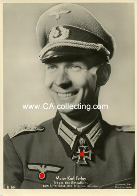 BINZ-PORTRÄT-POSTKARTE Major Karl Torley. R304