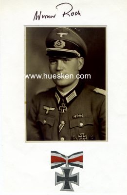 RODE, Werner. Oberstleutnant des Heeres im...