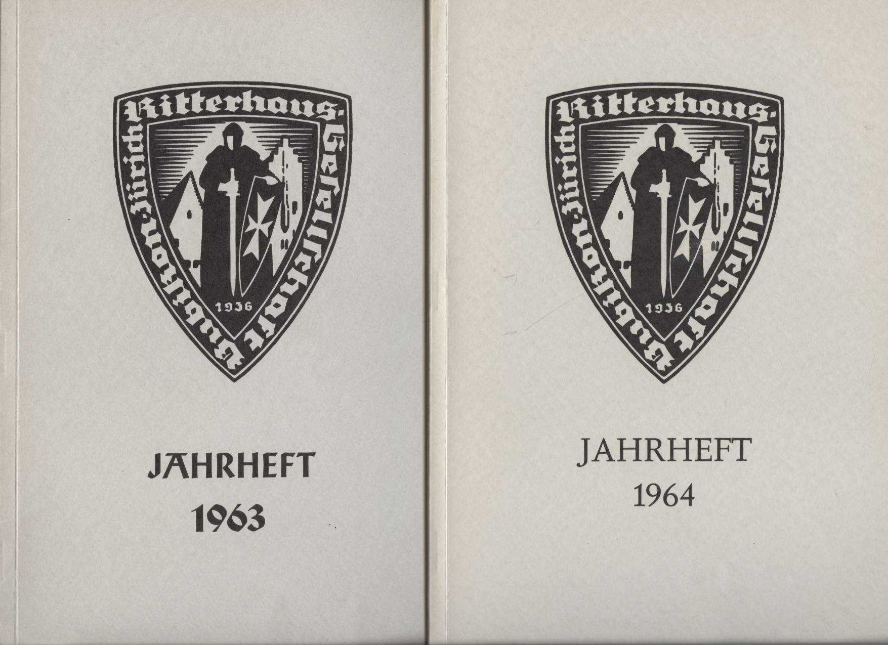 3 JAHRESHEFTE 1963, 1964 und 1965 der...