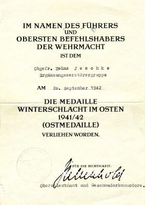Foto 2 : HITSCHOLD, Hubertus. Generalmajor der Luftwaffe, General...
