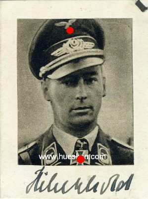 HITSCHOLD, Hubertus. Generalmajor der Luftwaffe, General...