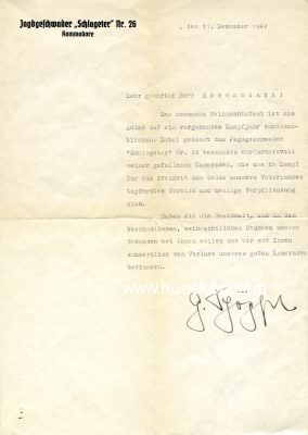 Photo 2 : SCHOEPFEL, Gerhard. Major der Luftwaffe, Jagdflieger und...