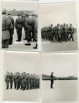 Foto 2 : 9 PHOTOS 12x9cm: Aufnahmen einer Truppenparade