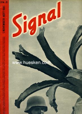 Photo 4 : WEHRMACHTS-ZEITSCHRIFT 'SIGNAL'. Deutsche Ausgabe...