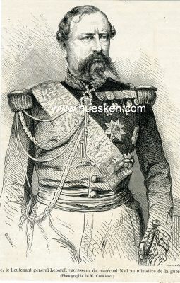 Foto 4 : LEBOEUF, Edmond. Marschall von Frankreich, 1870...