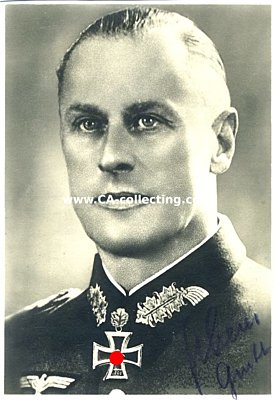 SCHERER, Theodor. Generalleutnant des Heeres,...
