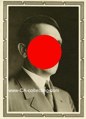 PHOTO-GANZSACHE-PORTRÄT-POSTKARTE Adolf Hitler