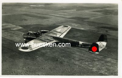 PHOTO-POSTKARTE 'Kampfflugzeug Do 17'.