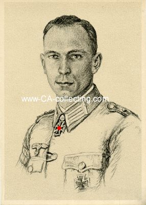 PROF. GRAF-POSTKARTE Oberstleutnant Karl Torley.
