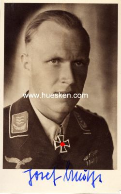 SCHÖLSS, Josef. Major der Luftwaffe im...