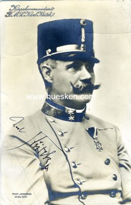 KRITEK, Karl. Österreichischer Generaloberst,...