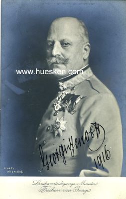 GEORGI, Friedrich Freiherr von. Österreichischer...
