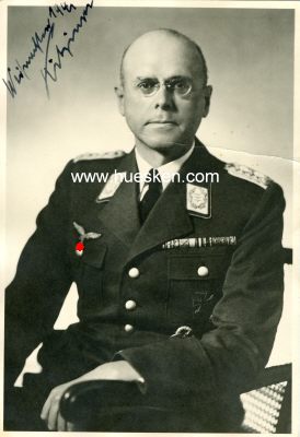 KITZINGER, Karl. General der Flieger,...