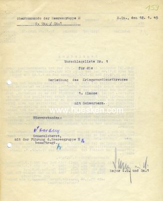 Foto 2 : STUDENT, Kurt. Generaloberst der Luftwaffe,...
