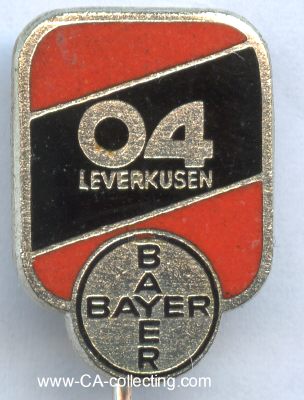 BAYER 04 LEVERKUSEN. Vereinsabzeichen 1960/70er-Jahre....
