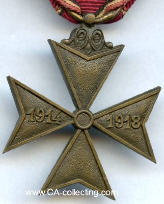 Photo 2 : KREUZ DER DEPORTIERTEN 1914-1918. Bronze 33mm am...