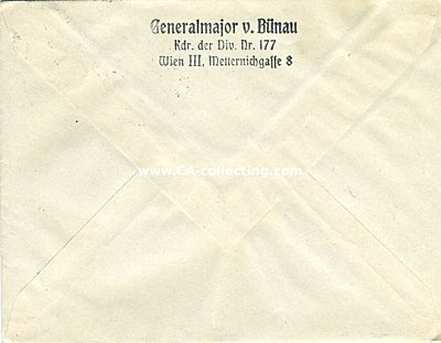 Foto 3 : BÜNAU, Rudolf von. General der Infanterie,...