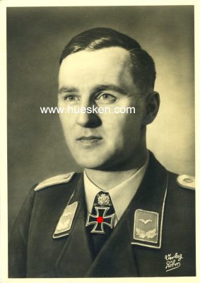 DICKFELD, Adolf. Oberst der Luftwaffe, Jagdflieger im...