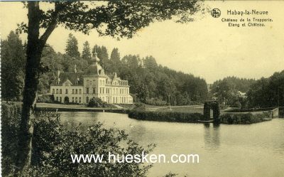 POSTKARTE HABAY-LA-NEUVE. 'Chateau de la Trapperie -...