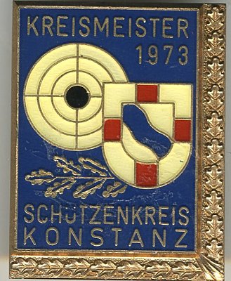 KONSTANZ. Bronzene Ehrennadel 'Schützenkreis...