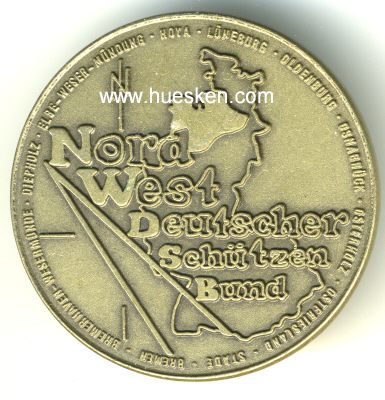 NORDWESTDEUTSCHER SCHÜTZENBUND. Bronzene Medaille...