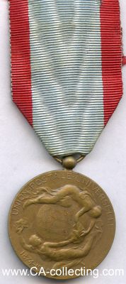 POST-ERINNERUNGSMEDAILLE 1849-1924 / 1874-1949. Bronze...