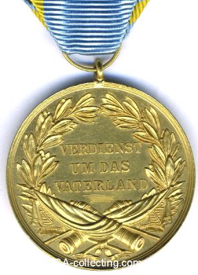 Foto 2 : MILITÄR-ST.HEINRICH-ORDEN GOLDENE MEDAILLE. Bronze...