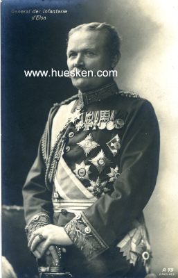 PHOTO-PORTRÄTPOSTKARTE 'General der Infanterie...