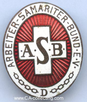 ARBEITER-SAMARITER-BUND (ASB). Mitgliedsabzeichen 2. Form...