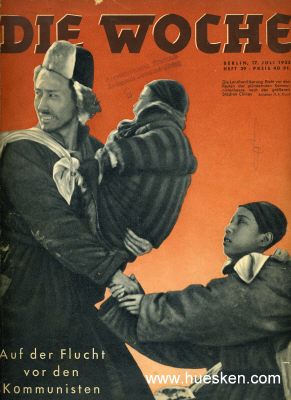 Foto 3 : DIE WOCHE. (Familienillustrierte).<br>Jahrgang 1935:...