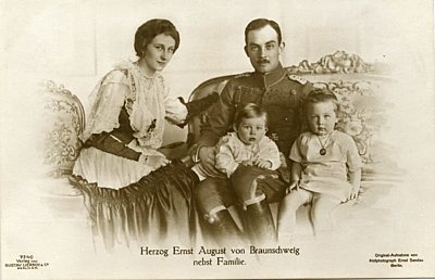 PHOTO-POSTKARTE Ernst August, Herzog zu Braunschweig...