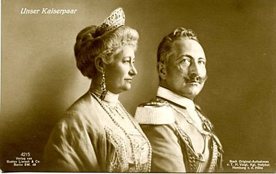 PHOTO-POSTKARTE Unser Kaiserpaar